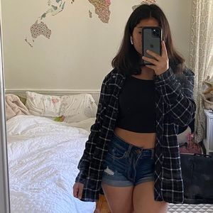 BDG OVERSIZED BLACK FLANNEL 🖤